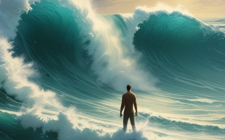 داخلِ انسان سمندر لا محدود